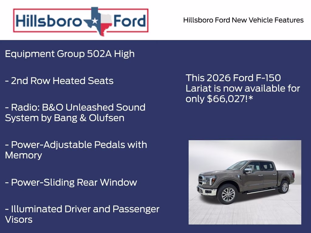 2026 Marsh Gray Ford F-150 Lariat 4X4 Truck