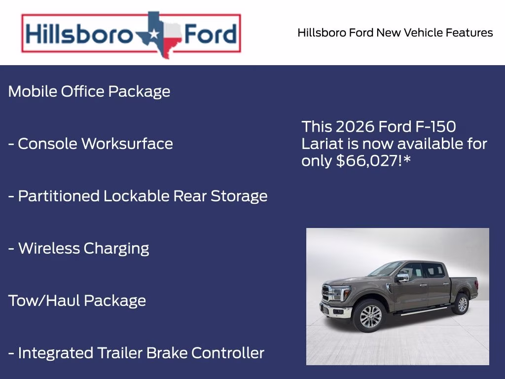 2026 Marsh Gray Ford F-150 Lariat 4X4 Truck