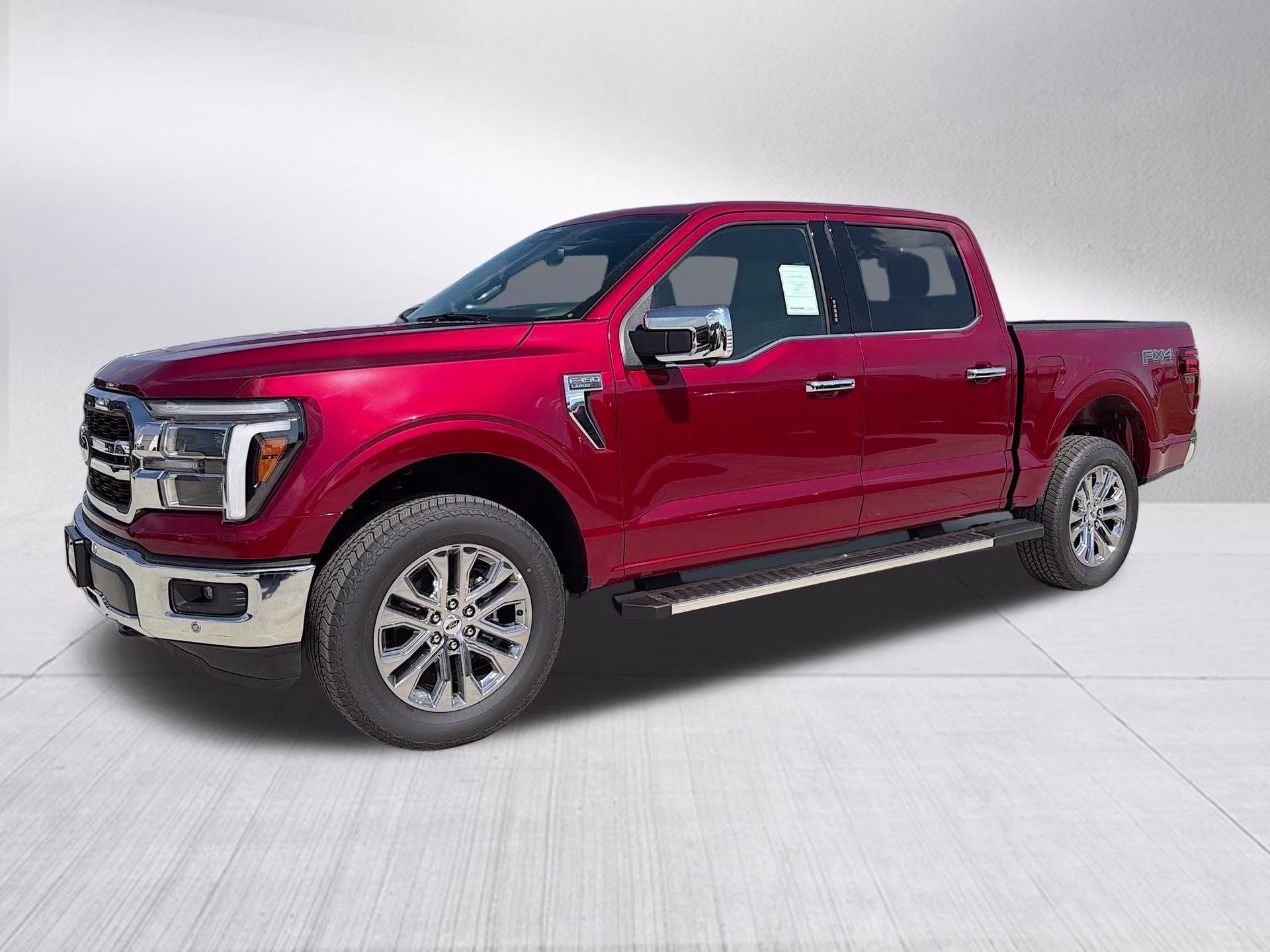 2026 Ruby Red Metallic Tinted Clearcoat Ford F-150 Lariat 4X4 Truck