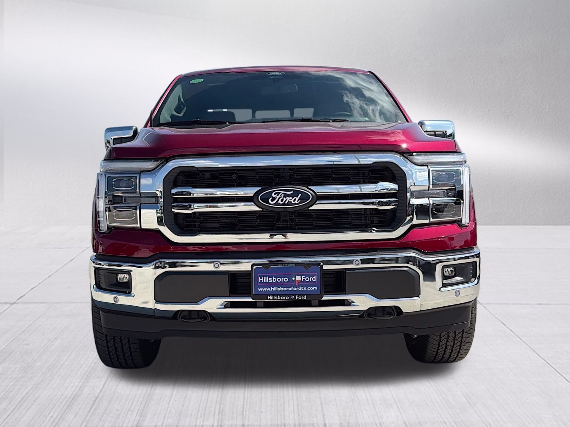 2026 Ruby Red Metallic Tinted Clearcoat Ford F-150 Lariat 4X4 Truck
