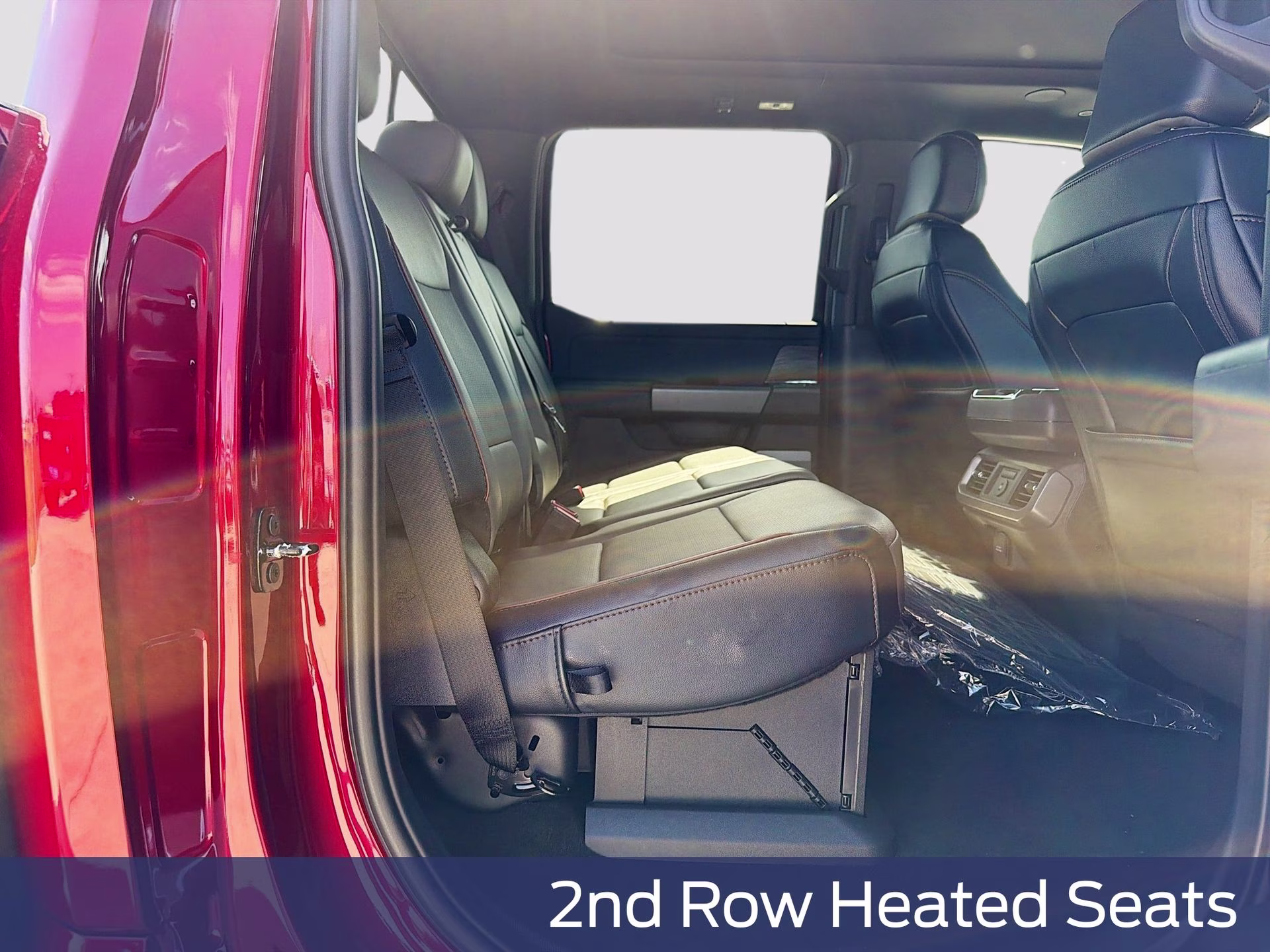 2026 Ruby Red Metallic Tinted Clearcoat Ford F-150 Lariat 4X4 Truck