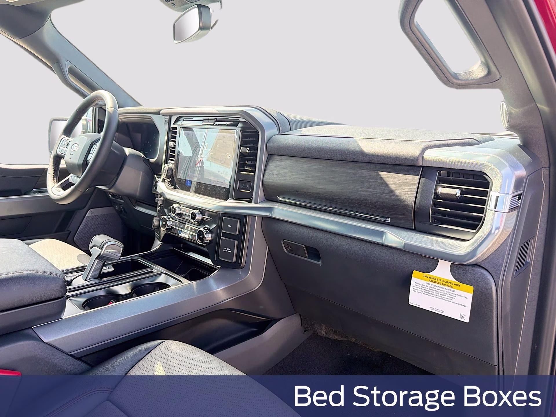 2026 Ruby Red Metallic Tinted Clearcoat Ford F-150 Lariat 4X4 Truck