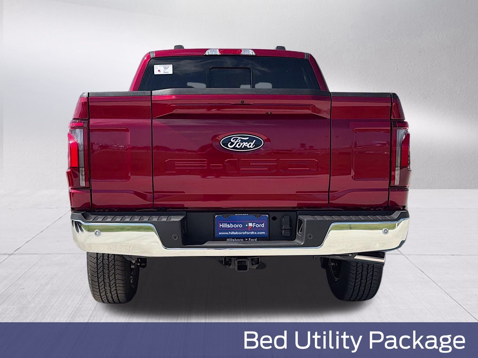 2026 Ruby Red Metallic Tinted Clearcoat Ford F-150 Lariat 4X4 Truck