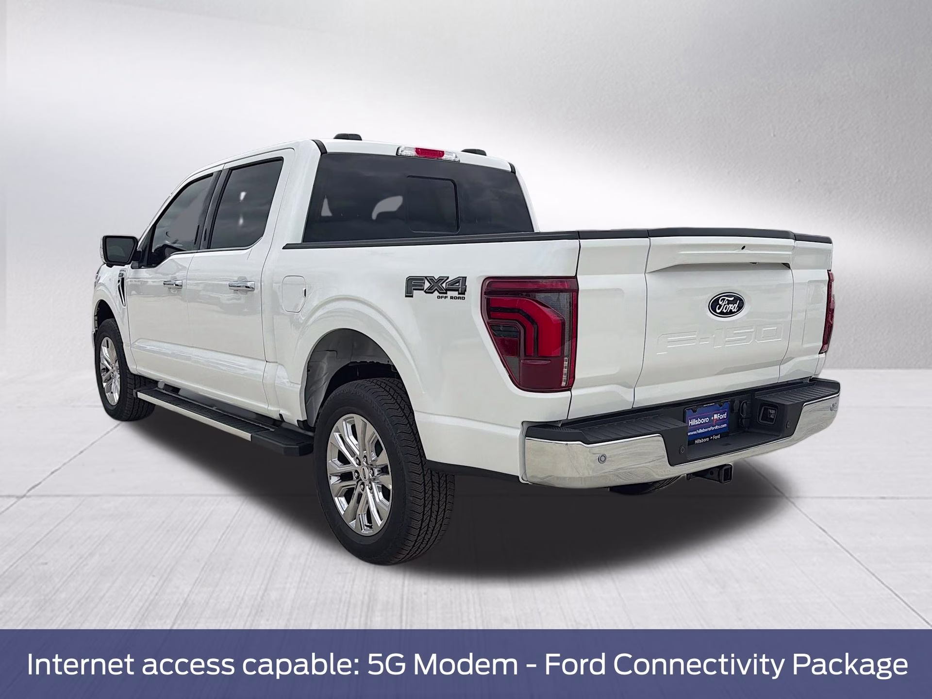 2026 Star White Metallic Tri-Coat Ford F-150 Lariat 4X4 Truck