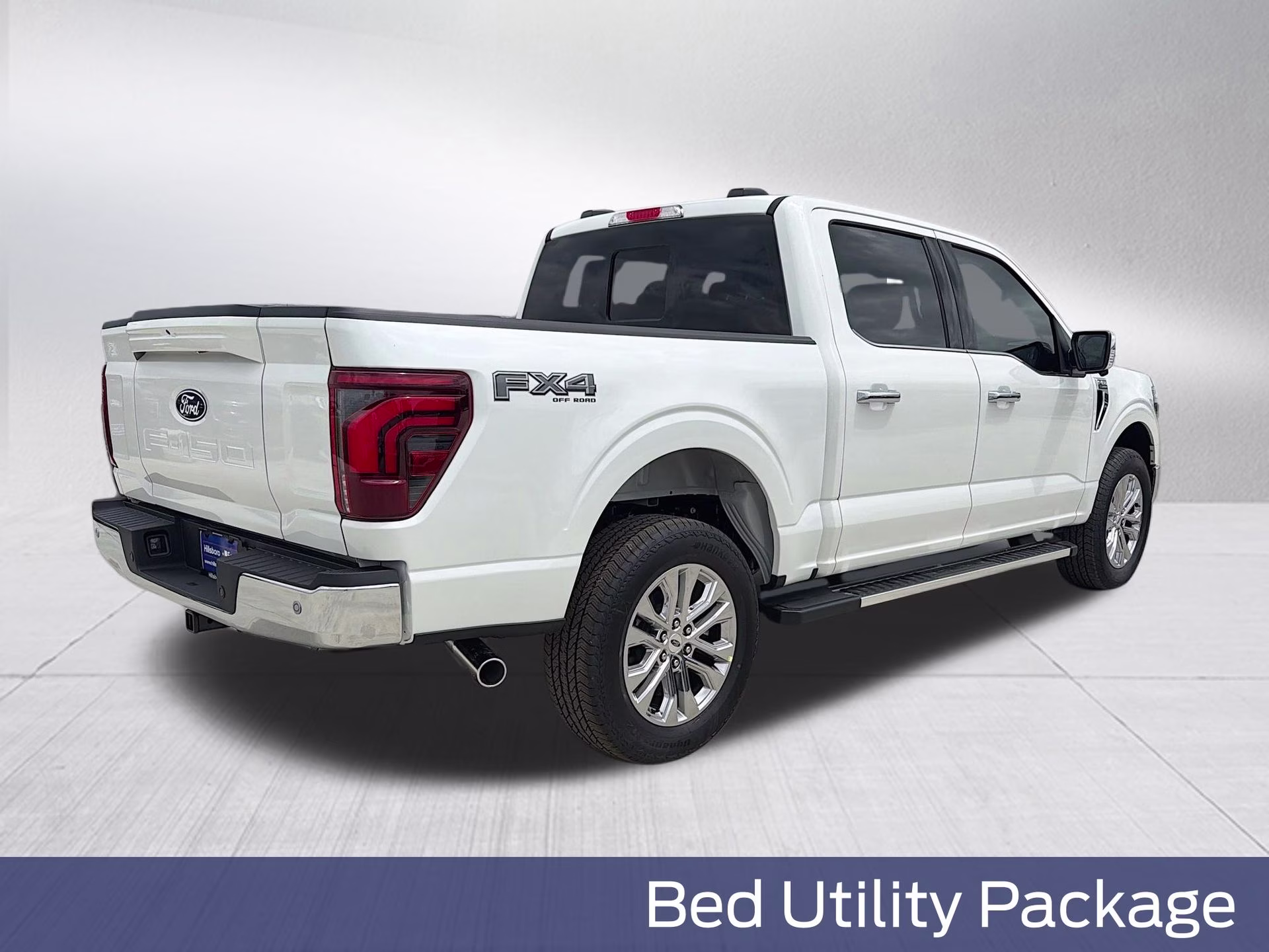2026 Star White Metallic Tri-Coat Ford F-150 Lariat 4X4 Truck
