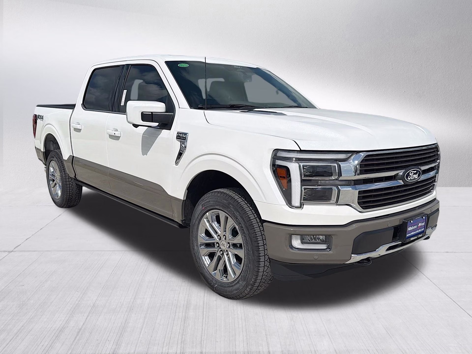 2026 Star White Metallic Tri-Coat Ford F-150 King Ranch 4X4 Truck