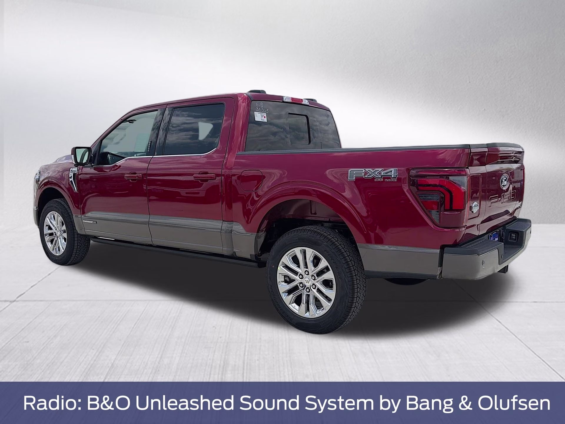 2026 Ruby Red Metallic Tinted Clearcoat Ford F-150 King Ranch 4X4 Truck