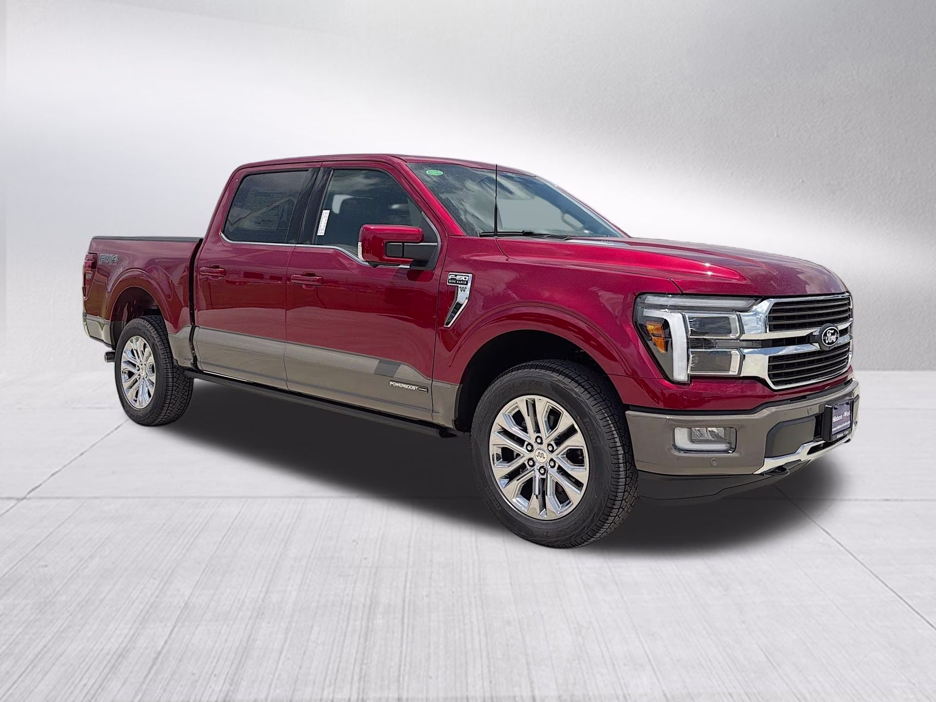 2026 Ruby Red Metallic Tinted Clearcoat Ford F-150 King Ranch 4X4 Truck