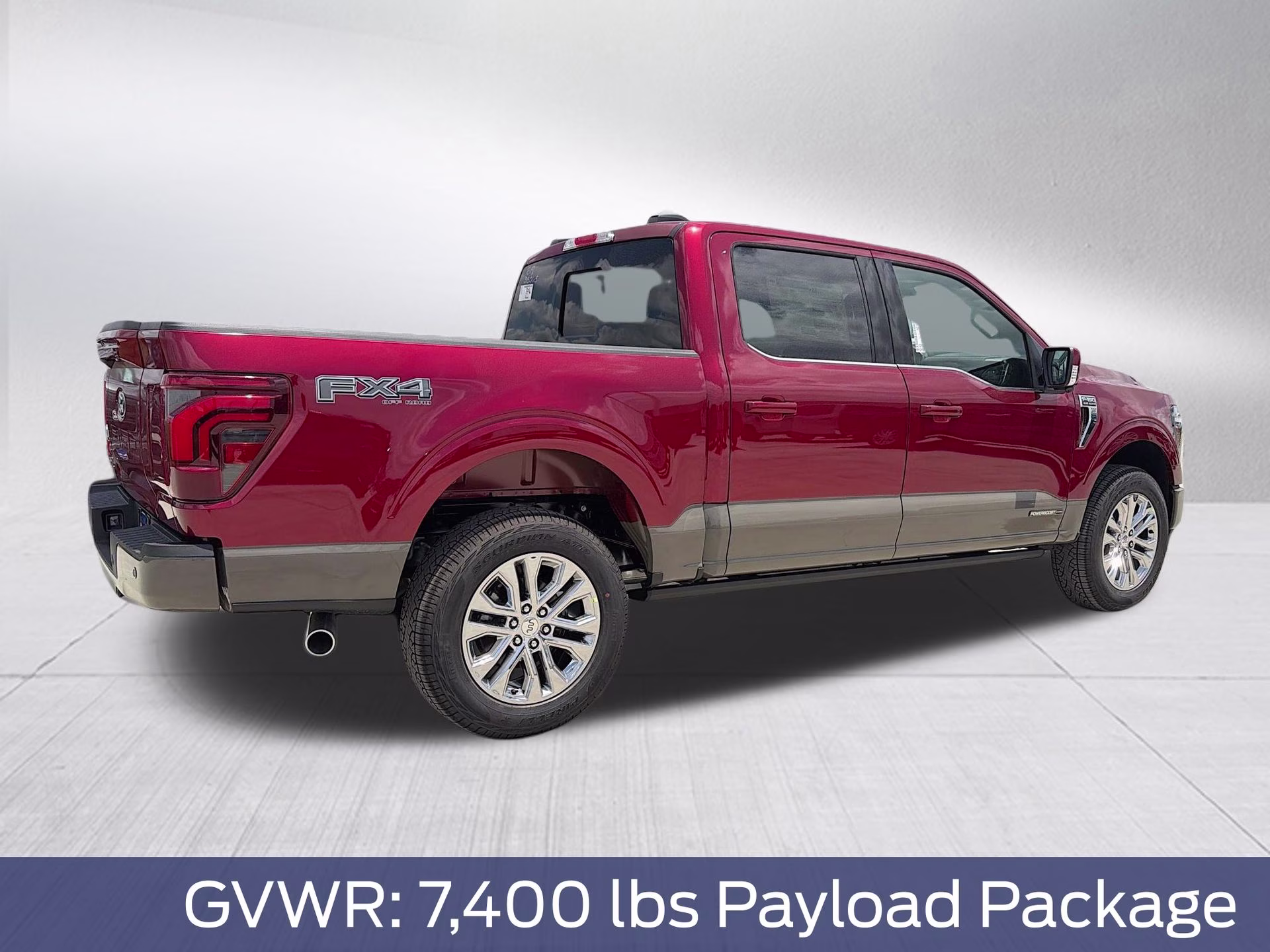 2026 Ruby Red Metallic Tinted Clearcoat Ford F-150 King Ranch 4X4 Truck