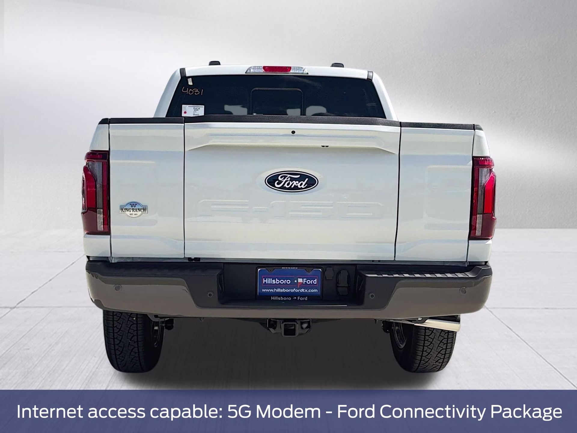 2026 Star White Metallic Tri-Coat Ford F-150 King Ranch 4X4 Truck