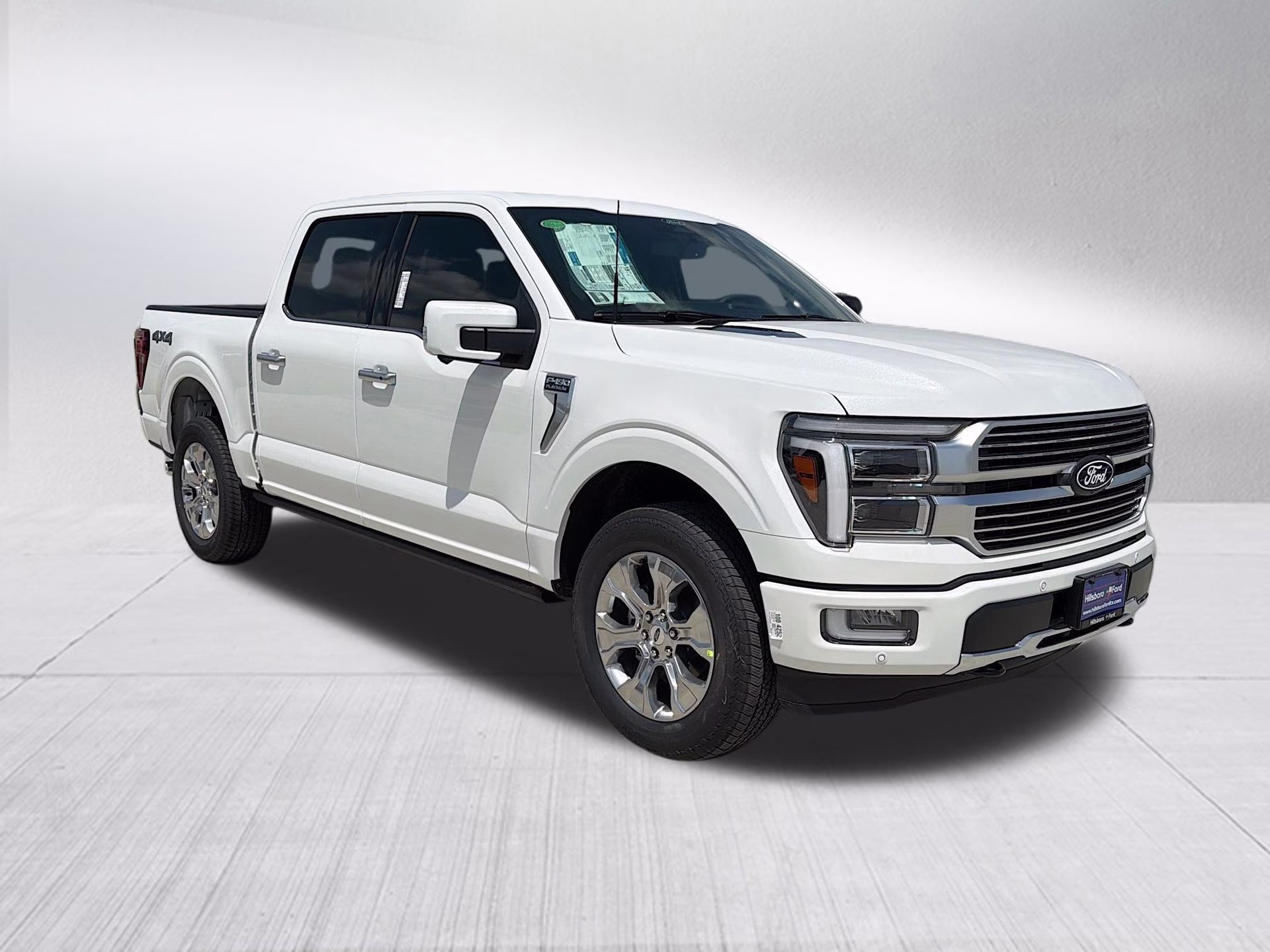 2026 Star White Metallic Tri-Coat Ford F-150 Platinum 4X4 Truck