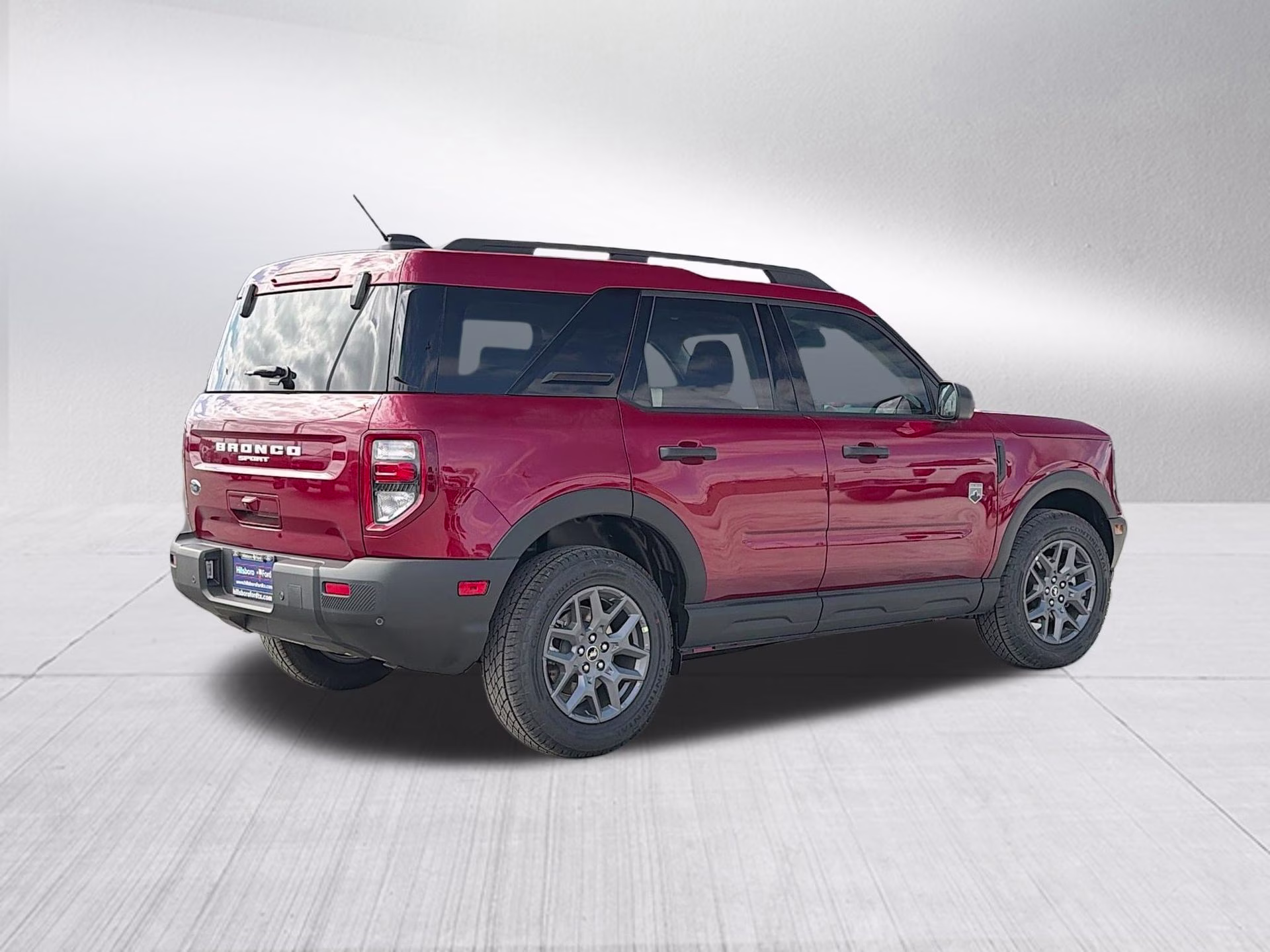 2025 Ruby Red Metallic Tinted Clearcoat Ford Bronco Sport Big Bend 4X4 SUV