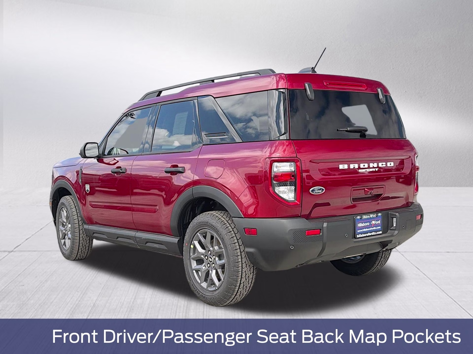 2025 Ruby Red Metallic Tinted Clearcoat Ford Bronco Sport Big Bend 4X4 SUV