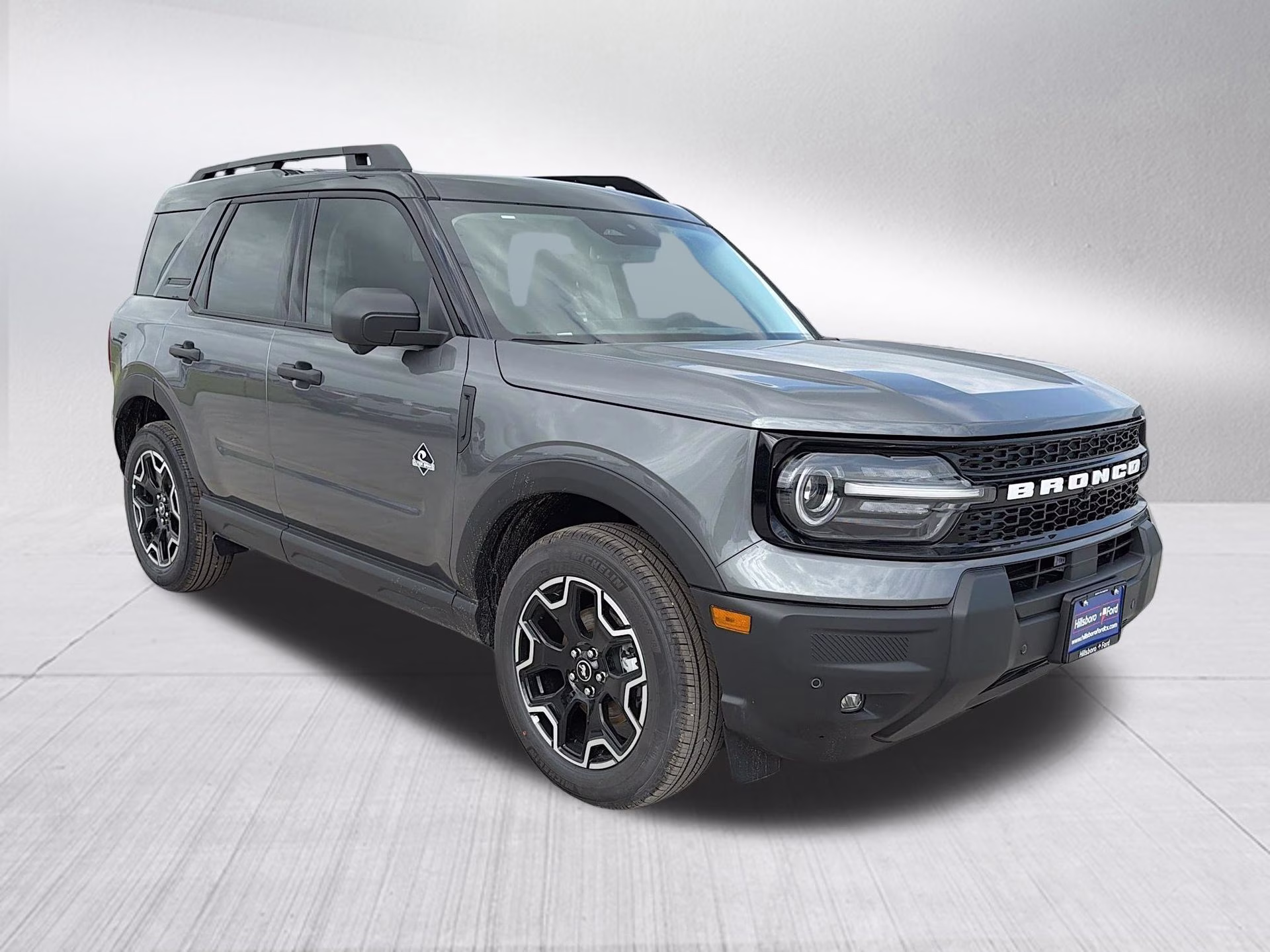 2026 Carbonized Gray Metallic Ford Bronco Sport Outer Banks 4X4 SUV