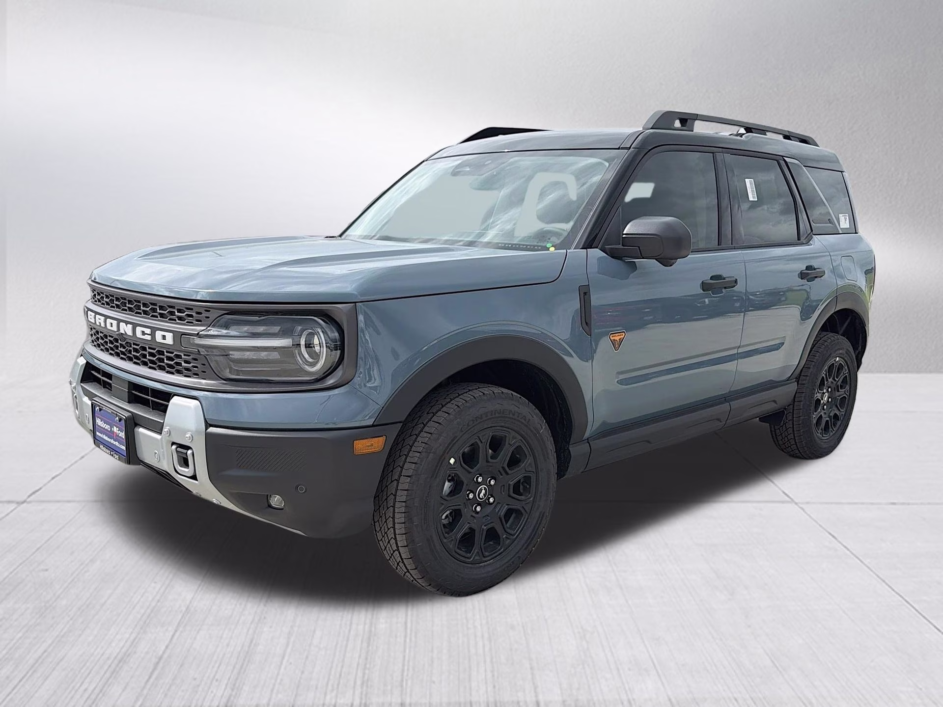 2026 Azure Gray Metallic Tri-Coat Ford Bronco Sport Badlands 4X4 SUV