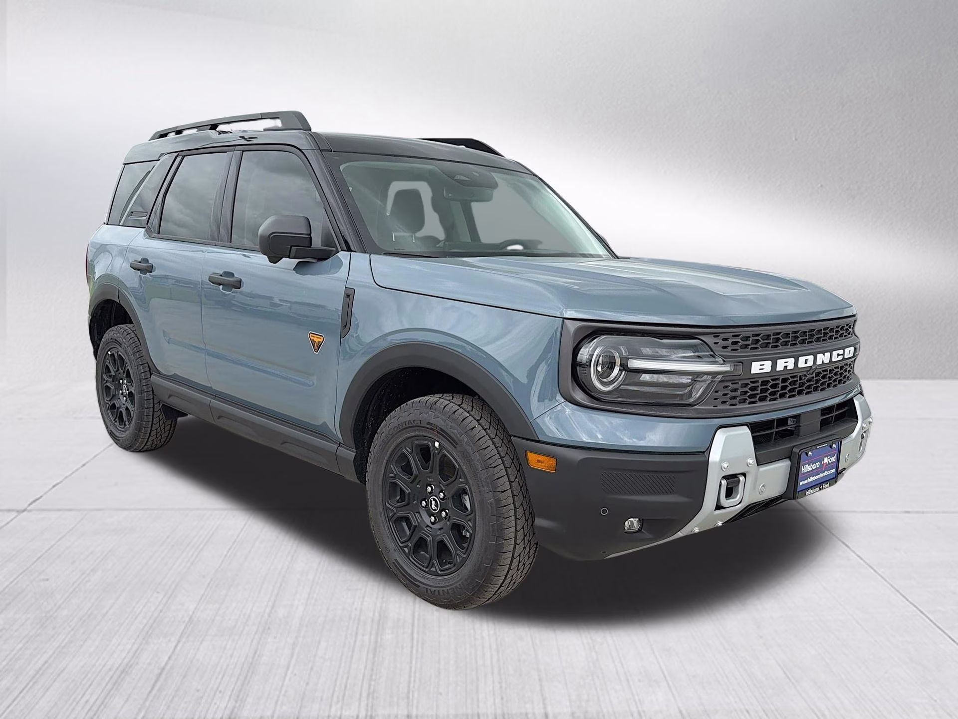 2026 Azure Gray Metallic Tri-Coat Ford Bronco Sport Badlands 4X4 SUV