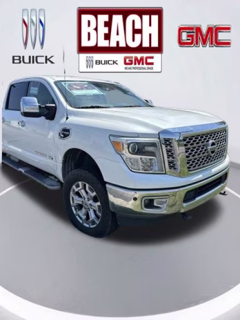 2017 Pearl White Nissan Titan XD SL 4X4 Truck