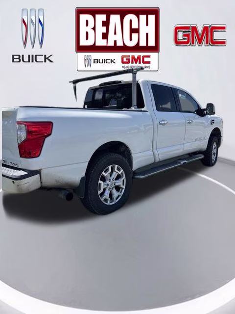 2017 Pearl White Nissan Titan XD SL 4X4 Truck