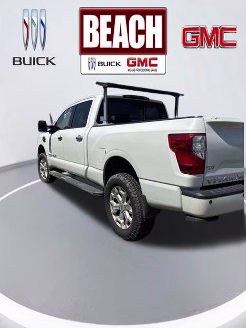 2017 Pearl White Nissan Titan XD SL 4X4 Truck