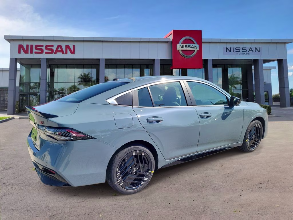 2026 Atlantic Gray Metallic Nissan Sentra SR FWD Sedan
