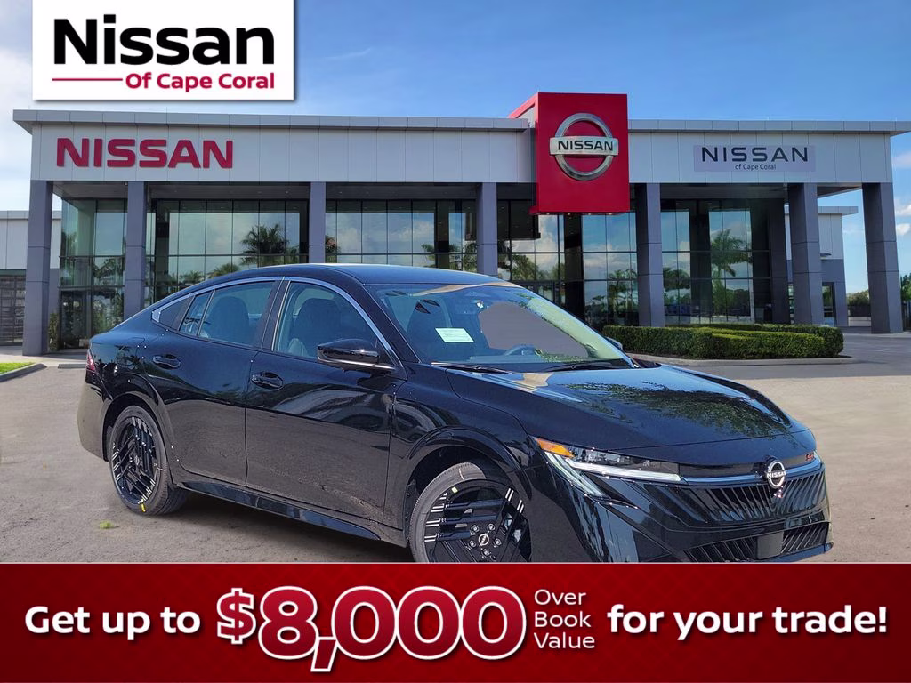 2026 Super Black Nissan Sentra SR FWD Sedan