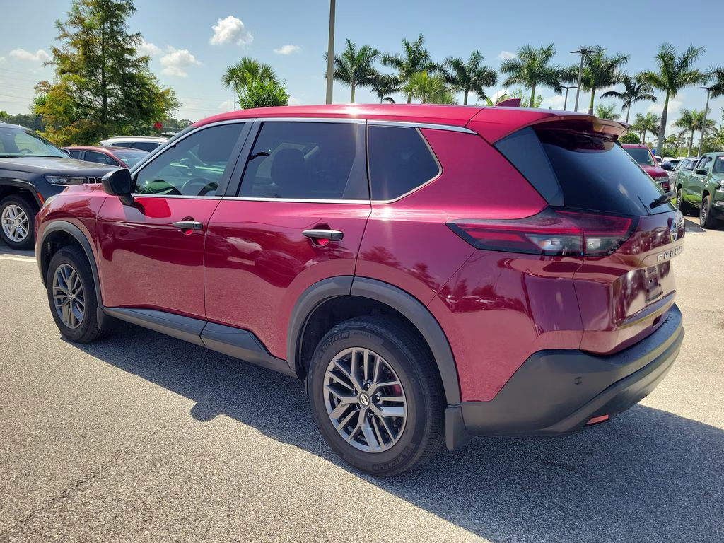 2021 Scarlet Ember Tintcoat Nissan Rogue S FWD SUV