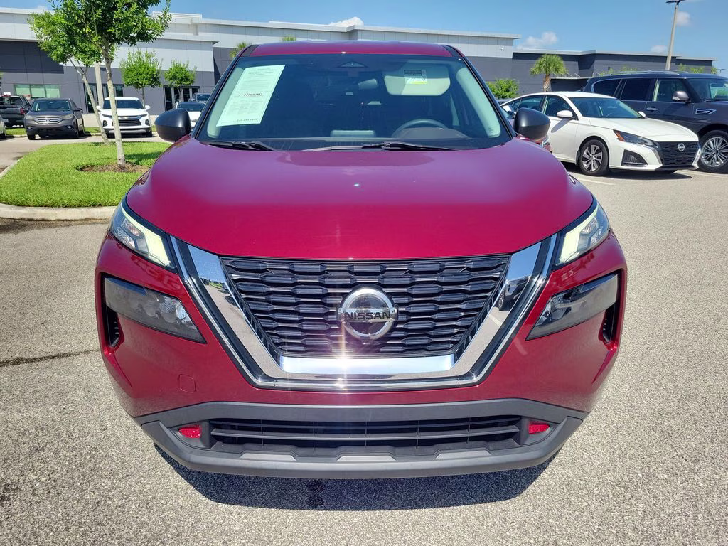 2021 Scarlet Ember Tintcoat Nissan Rogue S FWD SUV