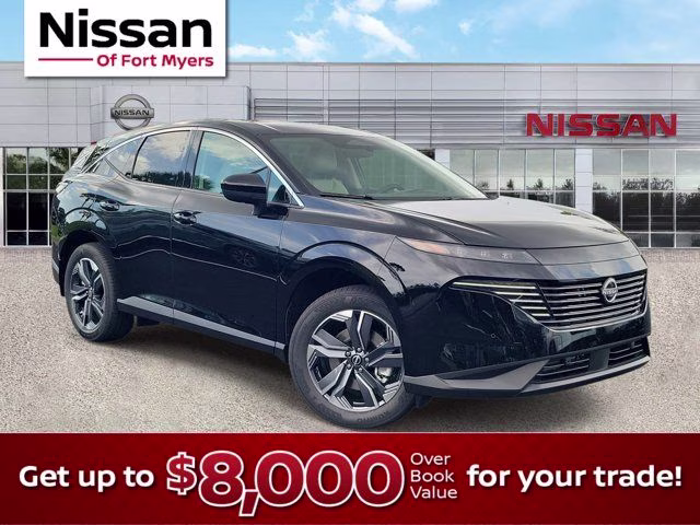 2026 Super Black Nissan Murano SV AWD SUV