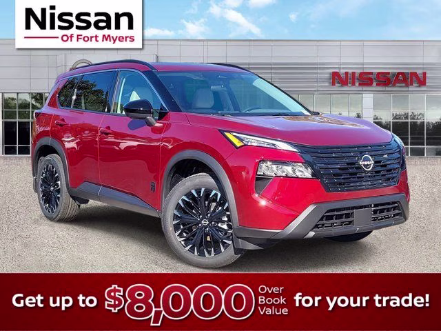 2026 Scarlet Ember Tintcoat Nissan Rogue Dark Armor FWD SUV