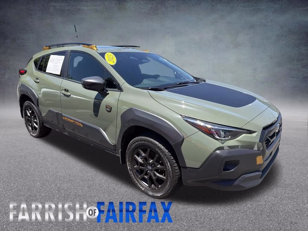 2025 Alpine Green Subaru Crosstrek Wilderness AWD SUV