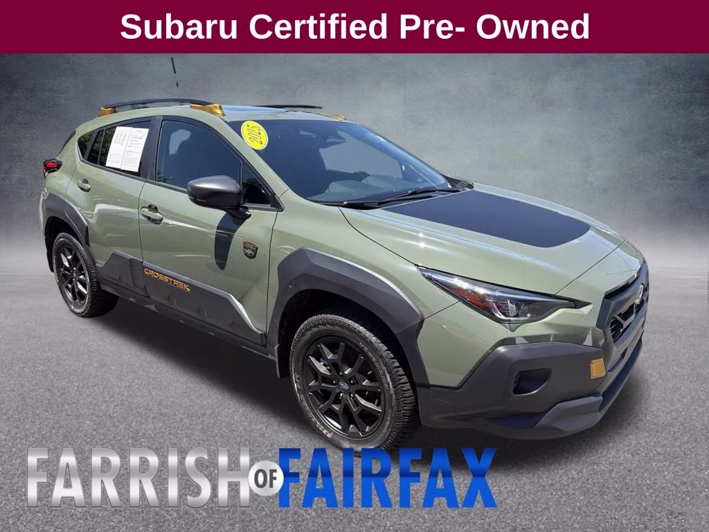 2025 Alpine Green Subaru Crosstrek Wilderness AWD SUV