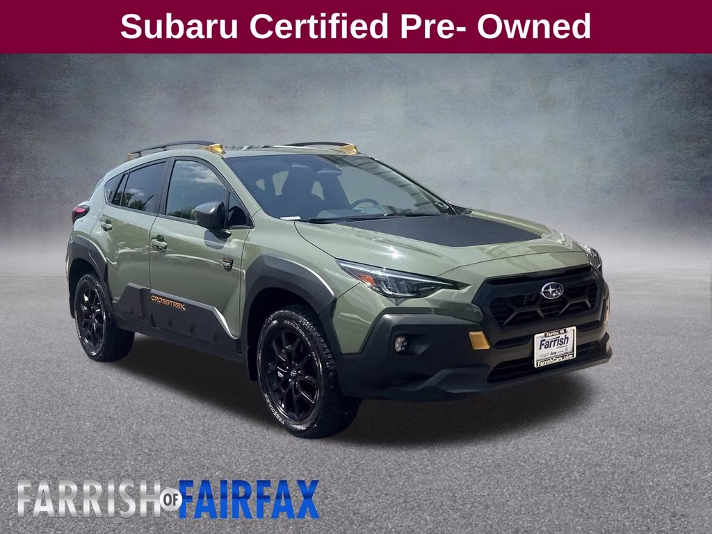 2025 Alpine Green Subaru Crosstrek Wilderness AWD SUV