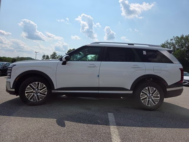 2026 Creamy White Pearl Hyundai Palisade Hybrid SEL AWD SUV