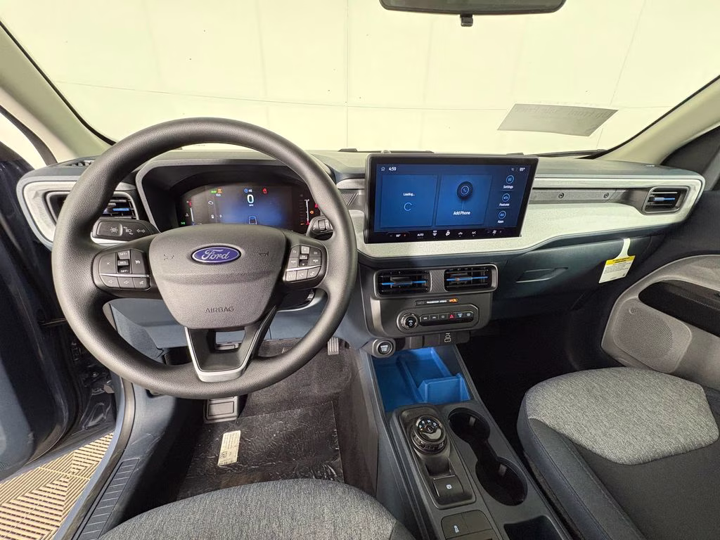 2026 Azure Gray Metallic Tri-Coat Ford Maverick XLT FWD Truck