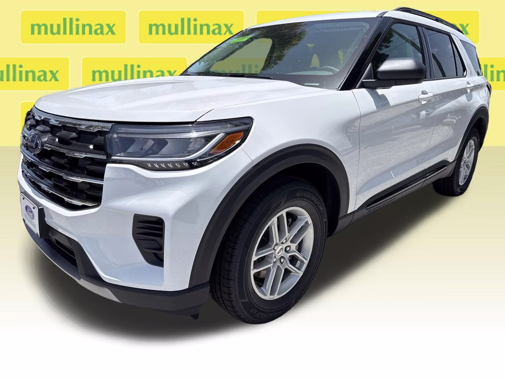 2026 Oxford White Ford Explorer Active RWD SUV