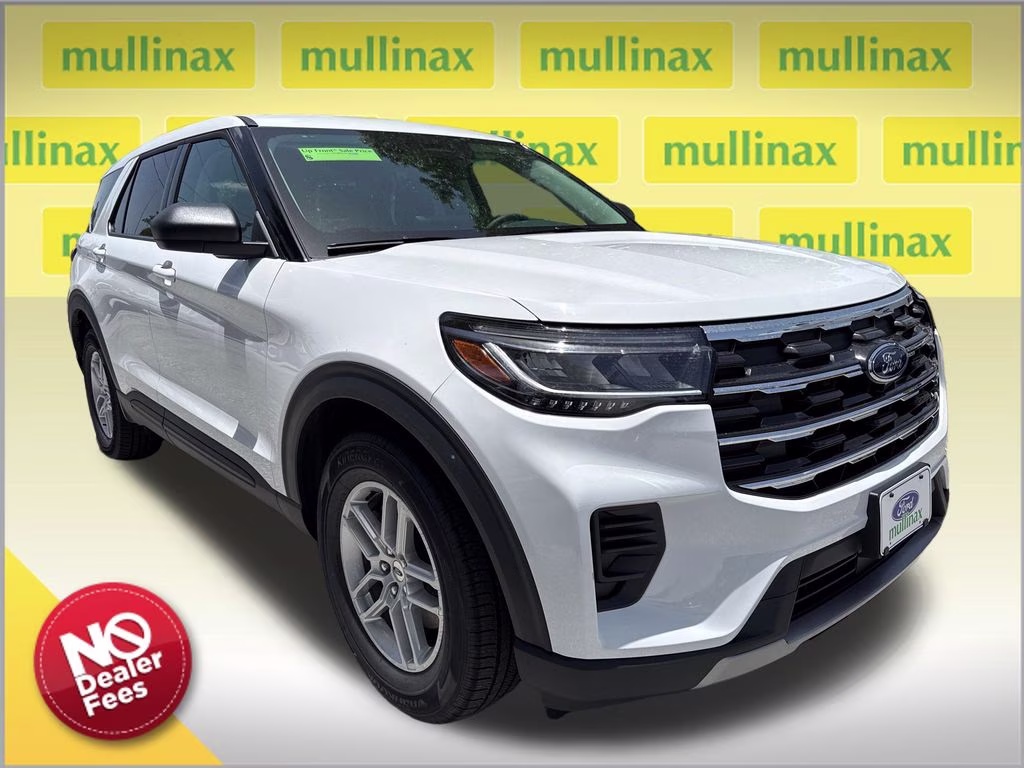 2026 Oxford White Ford Explorer Active RWD SUV