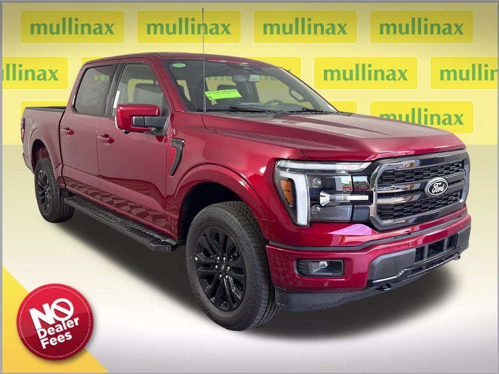 2026 Ruby Red Metallic Tinted Clearcoat Ford F-150 Lariat 4X4 Truck