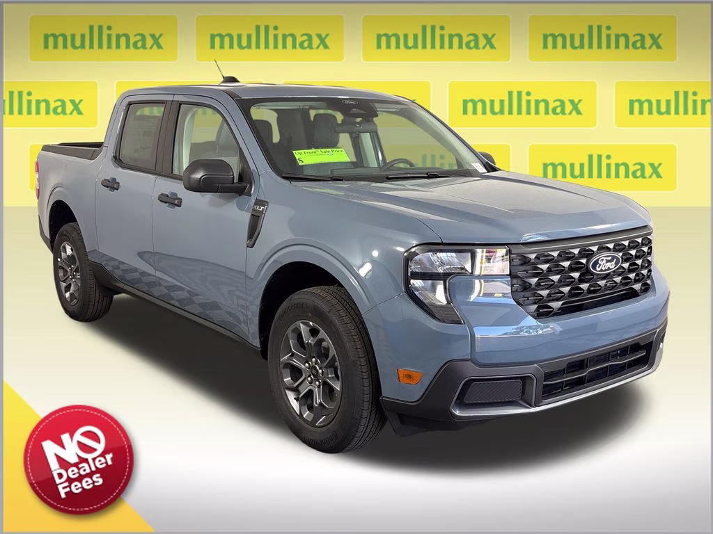2026 Azure Gray Metallic Tri-Coat Ford Maverick XLT FWD Truck