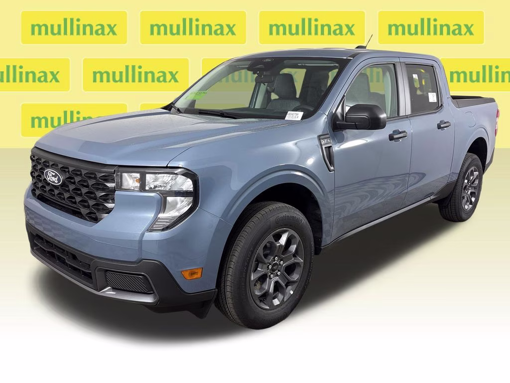 2026 Azure Gray Metallic Tri-Coat Ford Maverick XLT FWD Truck