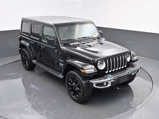 2023 Black Clearcoat Jeep Wrangler Sahara 4xe 4X4 SUV