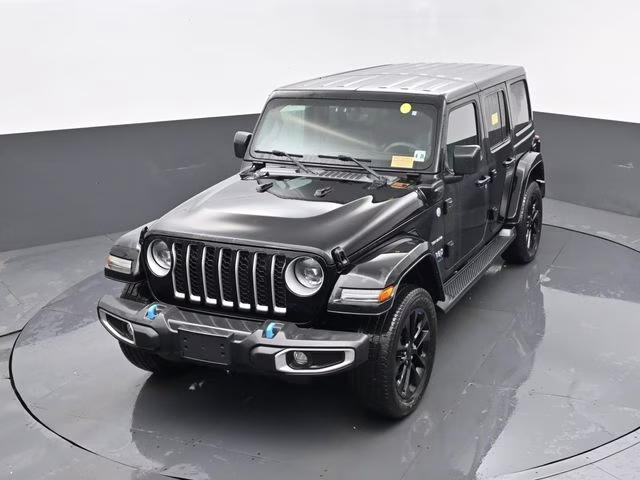2023 Black Clearcoat Jeep Wrangler Sahara 4xe 4X4 SUV