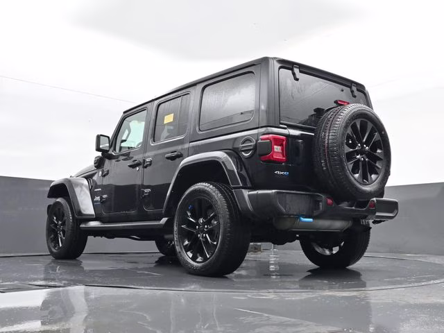 2023 Black Clearcoat Jeep Wrangler Sahara 4xe 4X4 SUV