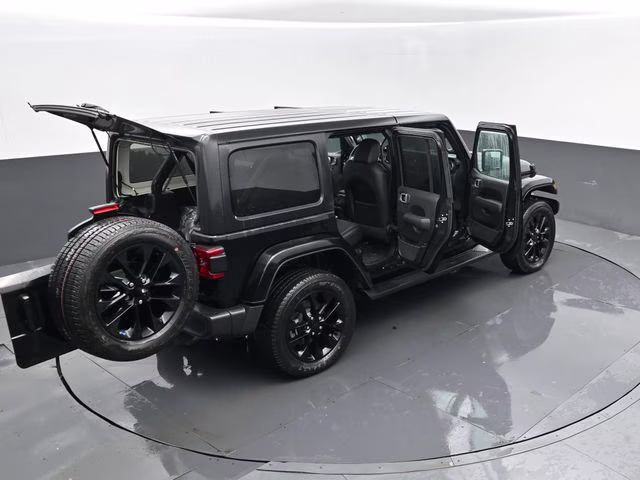 2023 Black Clearcoat Jeep Wrangler Sahara 4xe 4X4 SUV