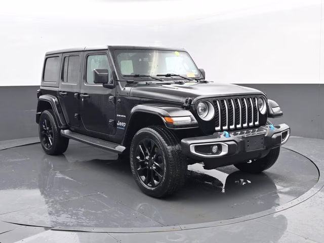 2023 Black Clearcoat Jeep Wrangler Sahara 4xe 4X4 SUV