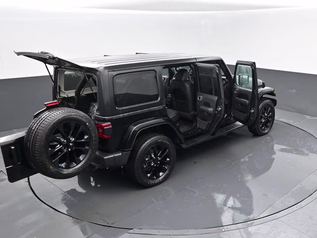 2023 Black Clearcoat Jeep Wrangler Sahara 4xe 4X4 SUV