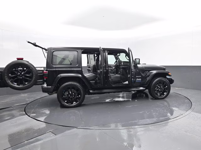 2023 Black Clearcoat Jeep Wrangler Sahara 4xe 4X4 SUV