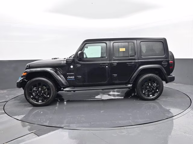 2023 Black Clearcoat Jeep Wrangler Sahara 4xe 4X4 SUV