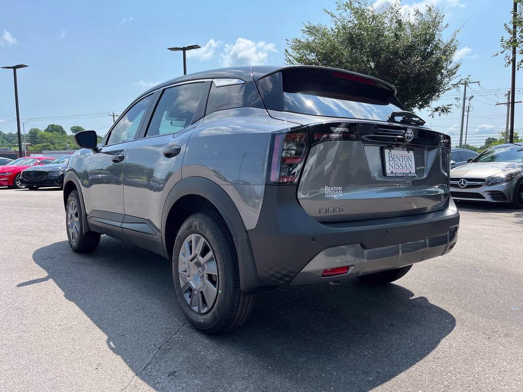 2026 Gun Metallic Nissan Kicks S FWD SUV