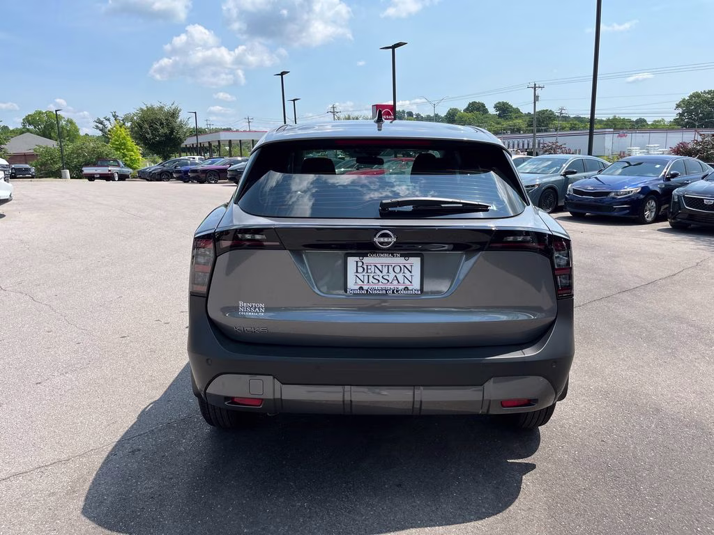 2026 Gun Metallic Nissan Kicks S FWD SUV