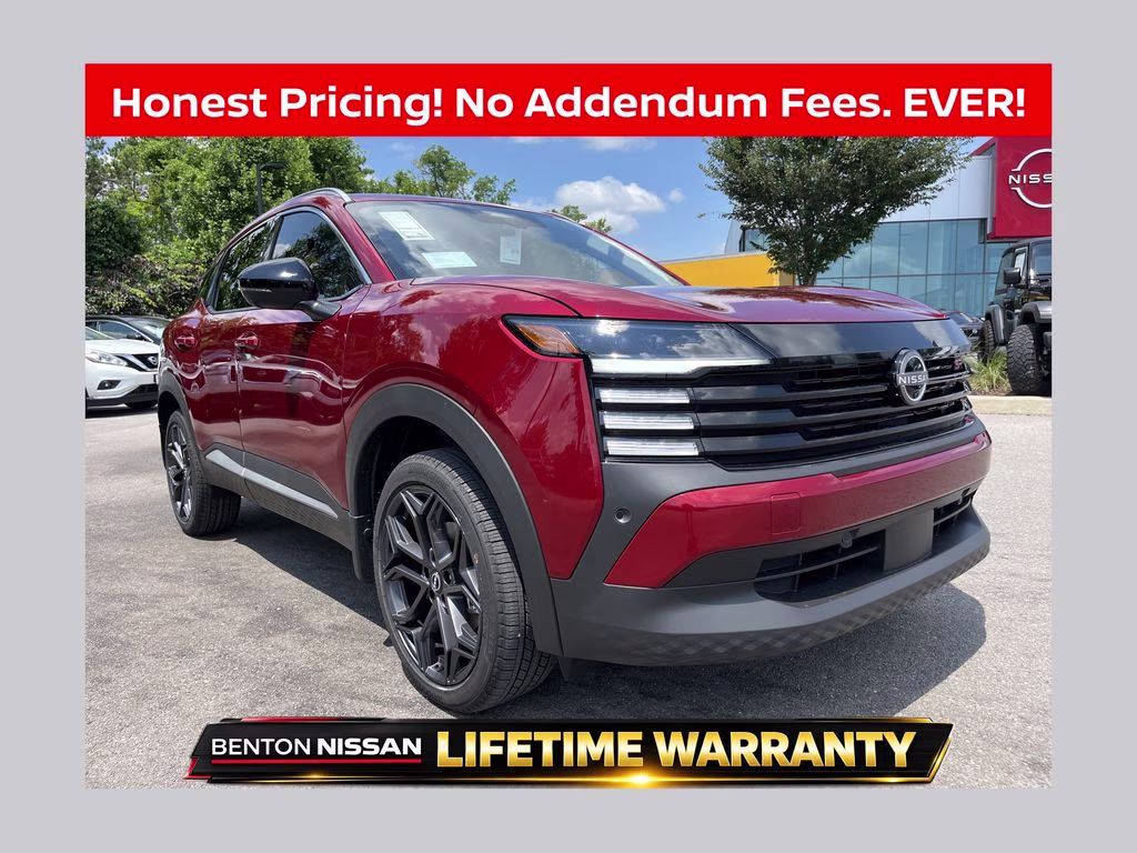 2026 Scarlet Ember Tintcoat Nissan Kicks SR FWD SUV